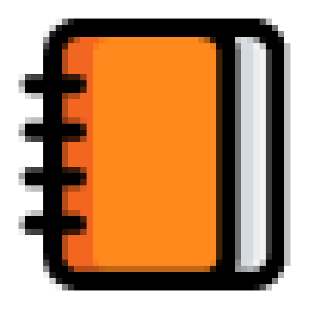 notebook icon.
