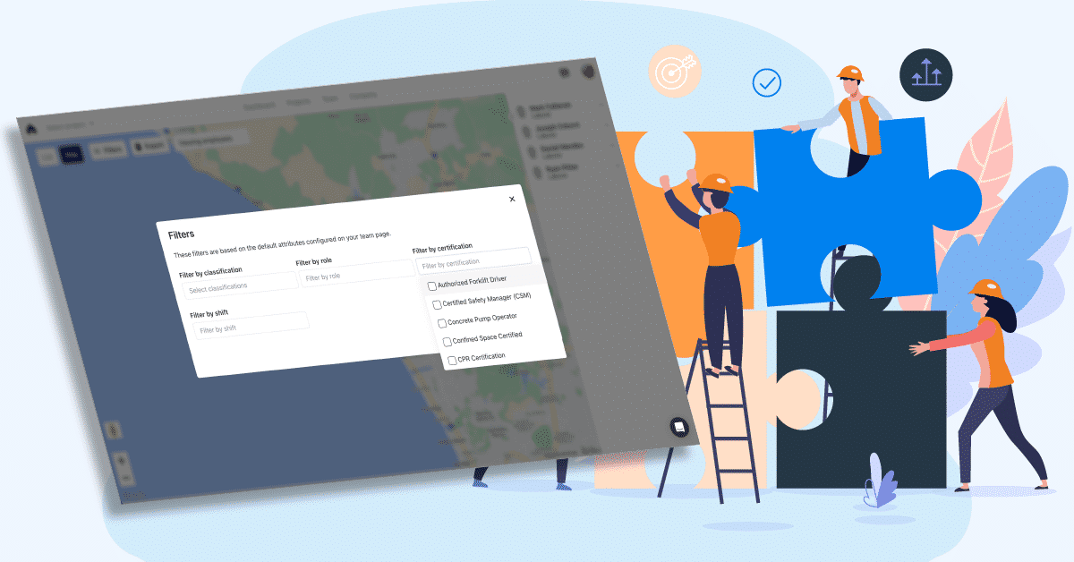 Raken's labor management features
