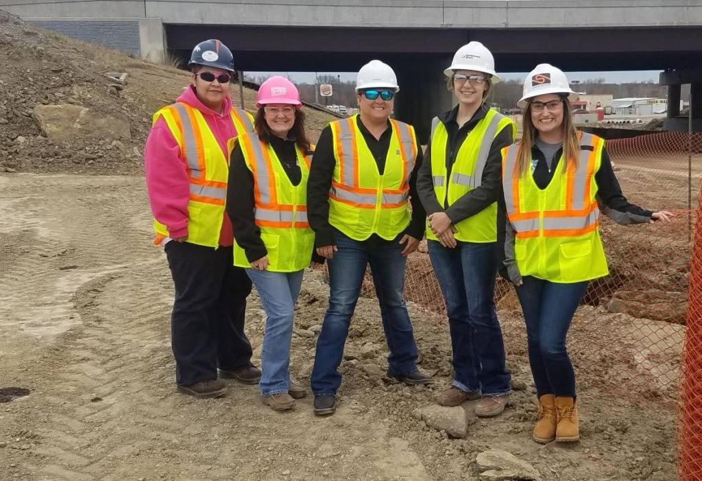 NAWIC's women in construction on the jobsite.