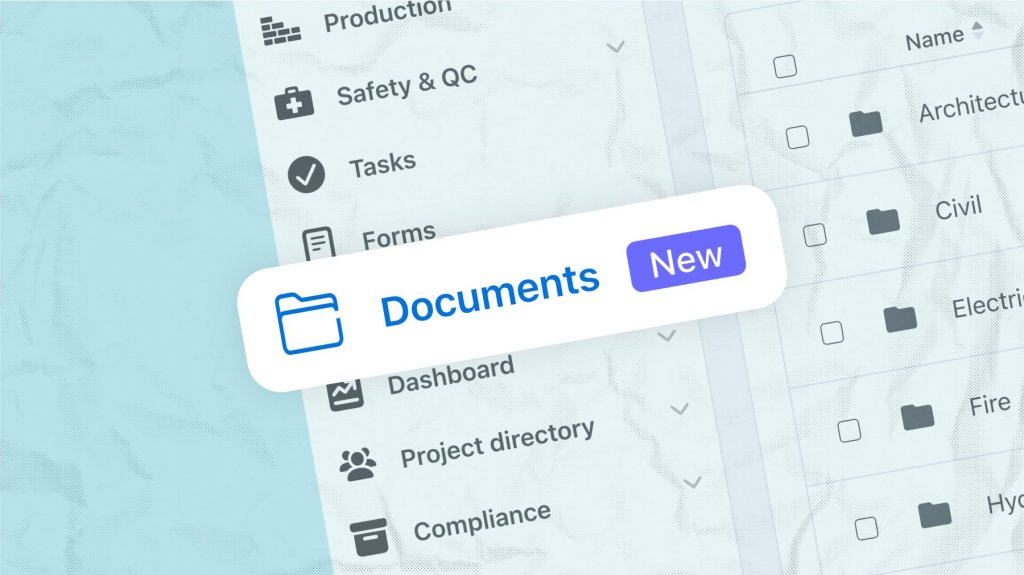 document storage in Raken app.