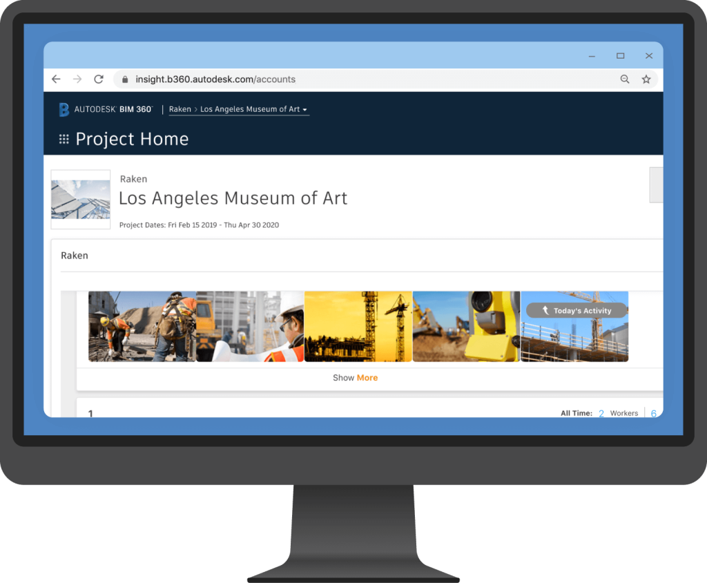 Raken integration in Autodesk.