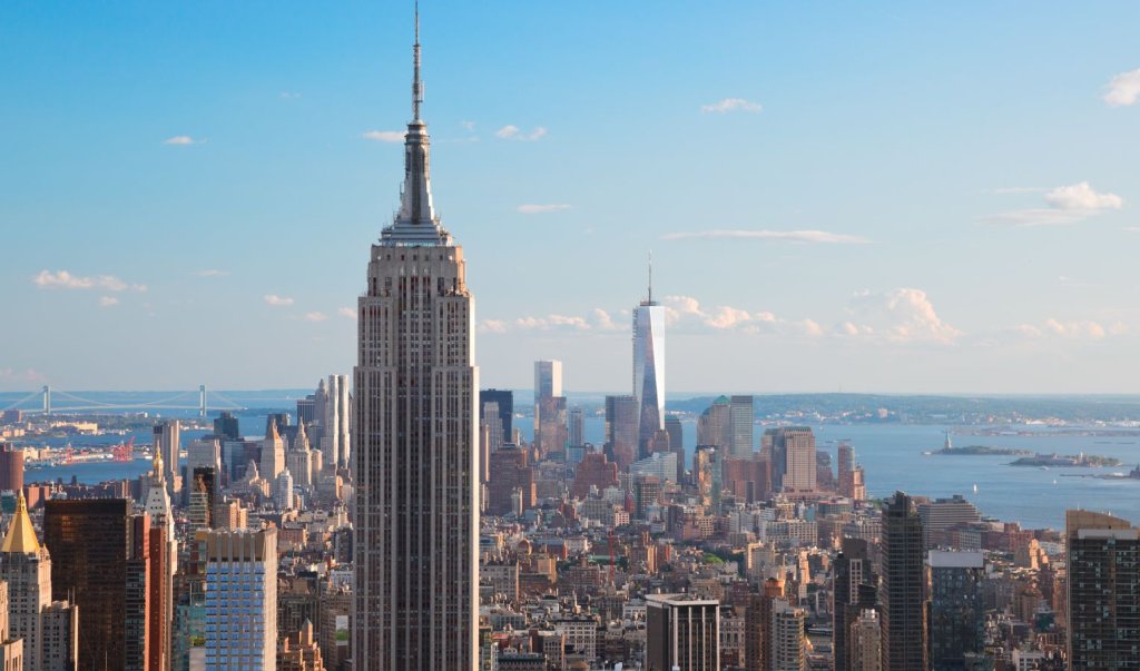 Empire State Building exterior.