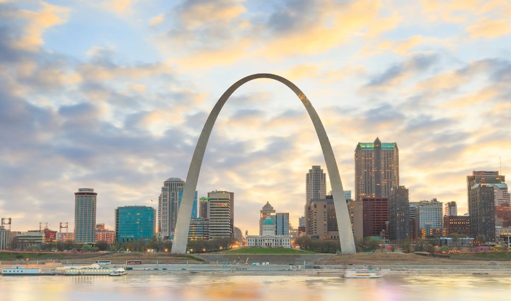 St. Louis Gateway Arch.