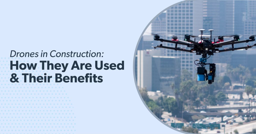 Drones in construction.