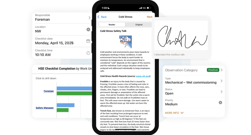Raken safety and quality tools for construction.
