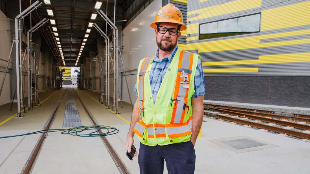 Rich Delacy, project superintendent for Hensel Phelps.