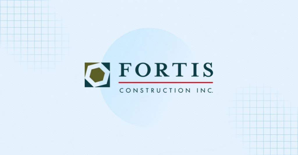 Fortis Construction Inc. logo.