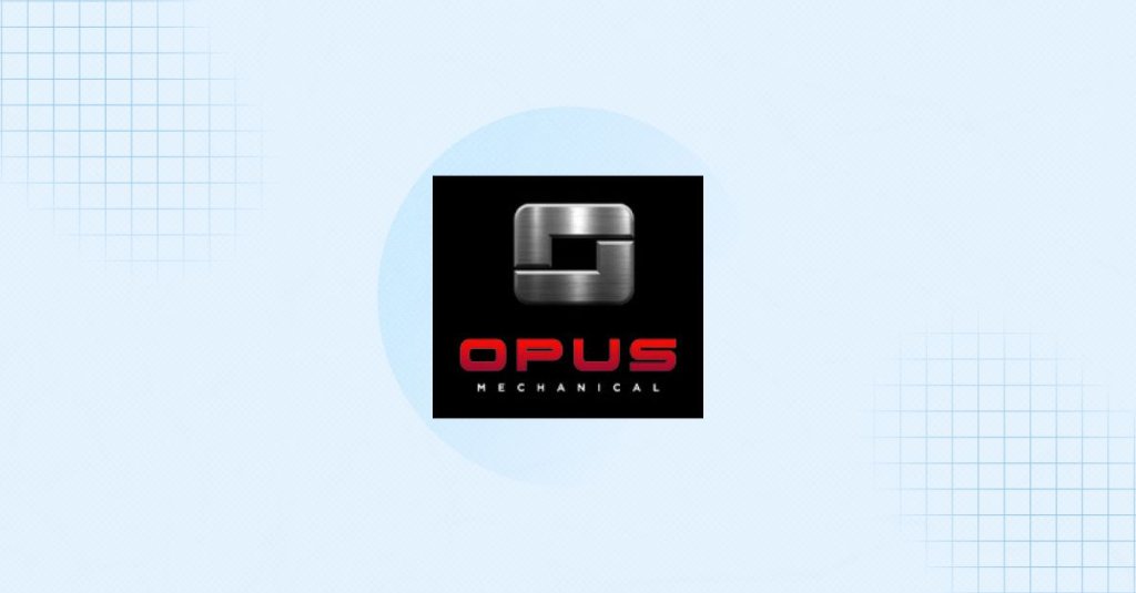 Opus Mechanical logo.