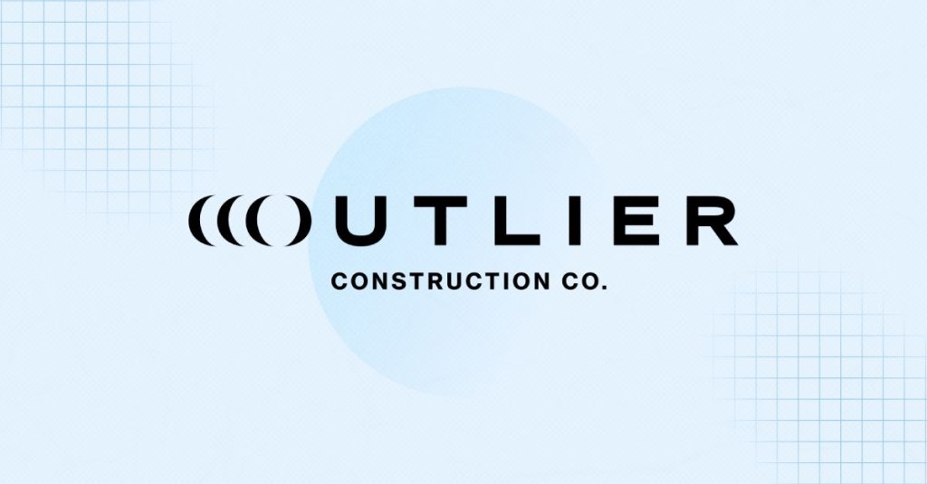 Outlier Construction Co. logo.
