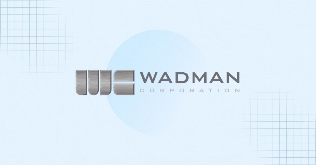 Wadman Corporation logo.