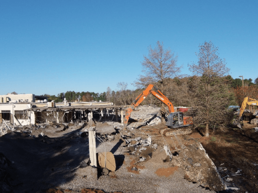construction site.