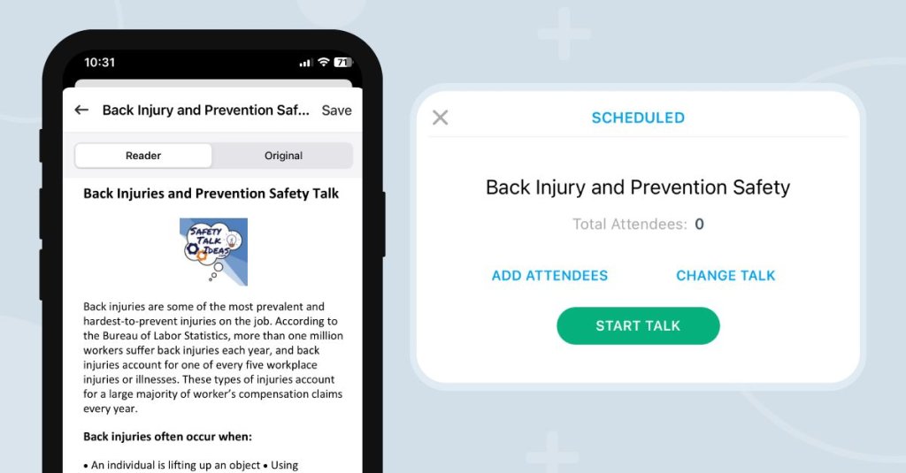 Raken toolbox talks software.