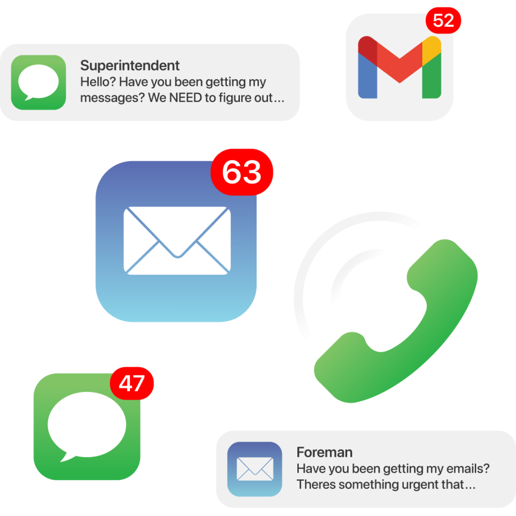 information overload graphic.