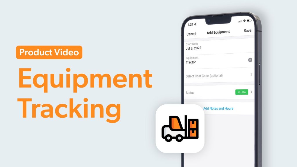 Product Video: Equipment Tracking.