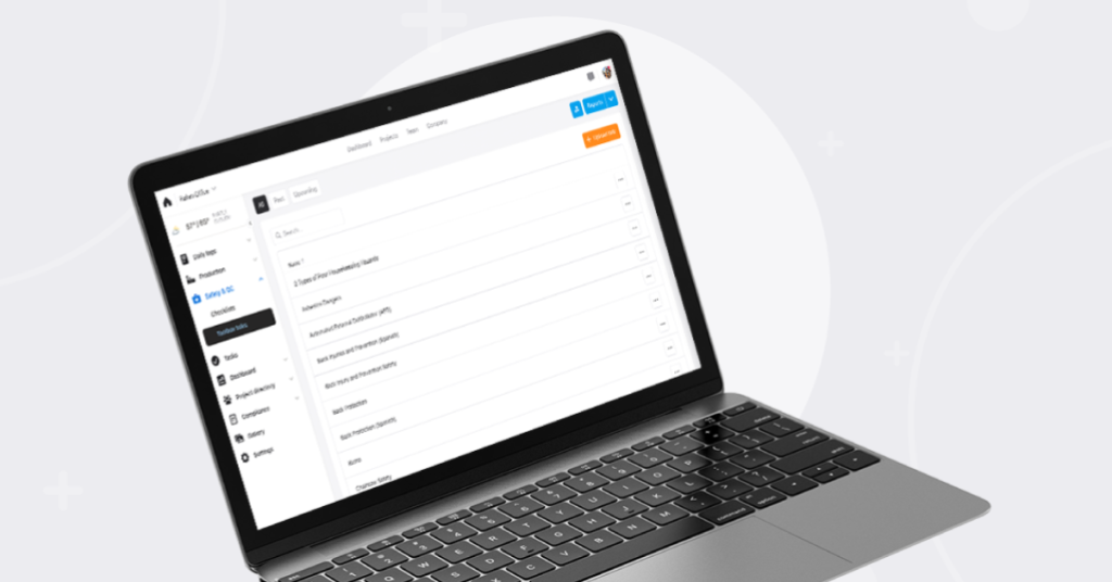 Raken web app.