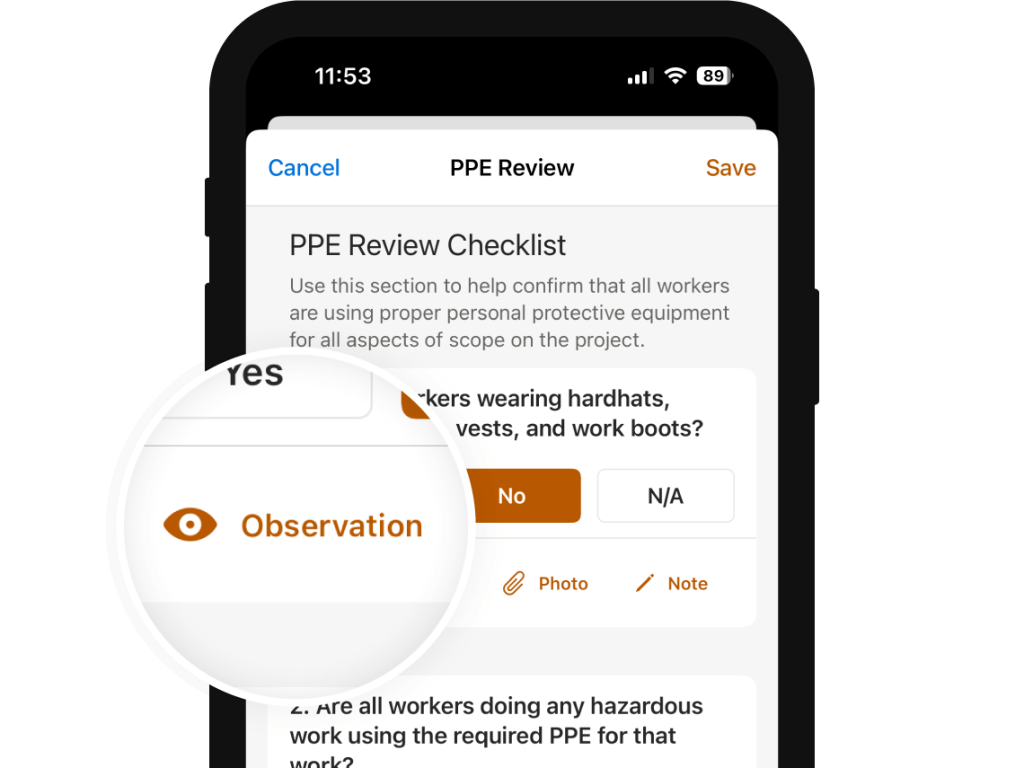 construction safety app.