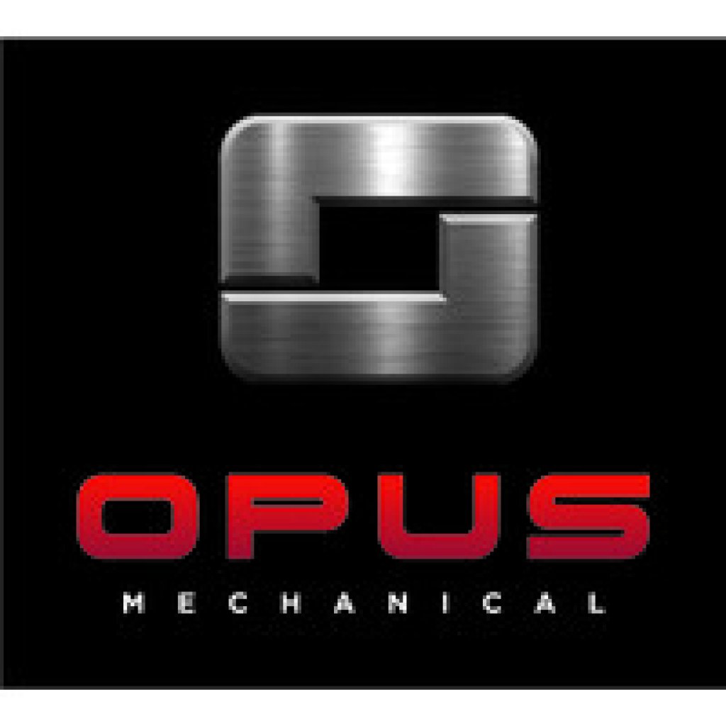 Opus Mechanical logo.