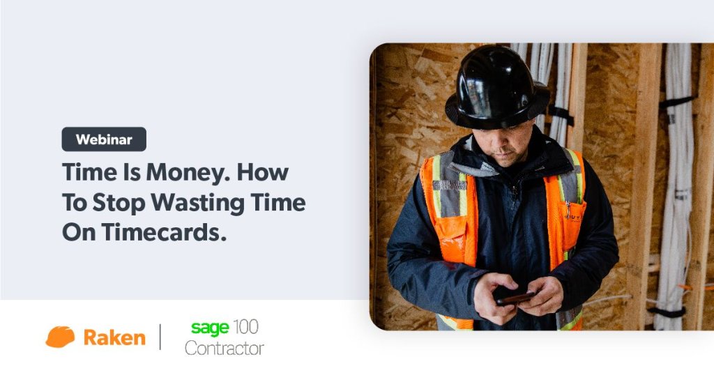Webinar: Time is Money. How to stop wasting time on timecards.