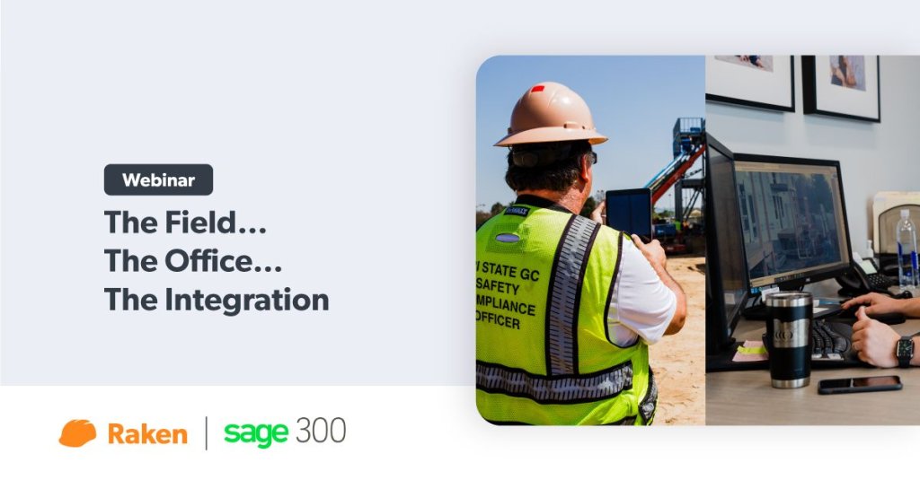 Webinar: The Field... The Office... The Integration.
