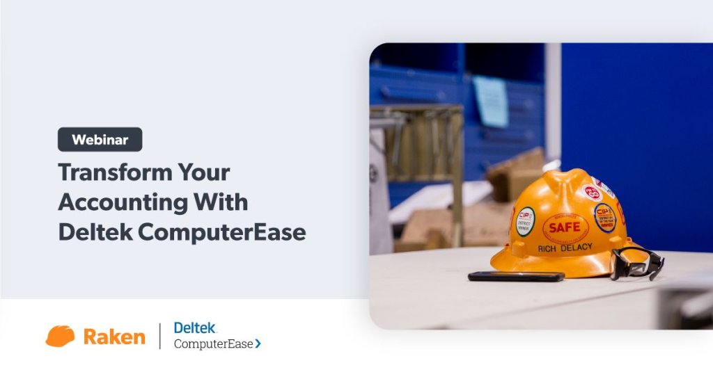 Webinar: Transform Your Accounting With Deltek ComputerEase.