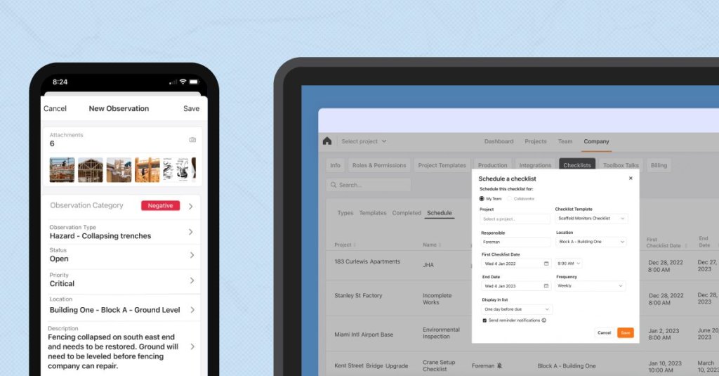 Raken software for excavating contractors.