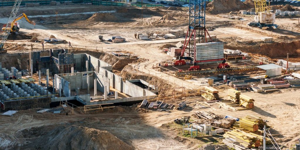 construction site.