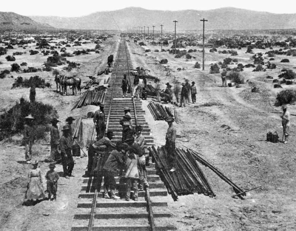 construction of the transcontinental railroad.