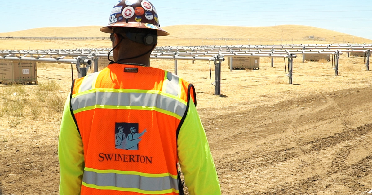 Swindleton Solar Improving Visibility at Swinerton Renewable Energy