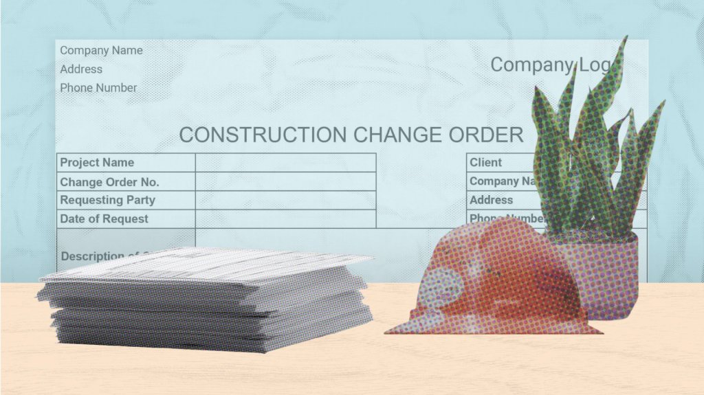 construction change order.