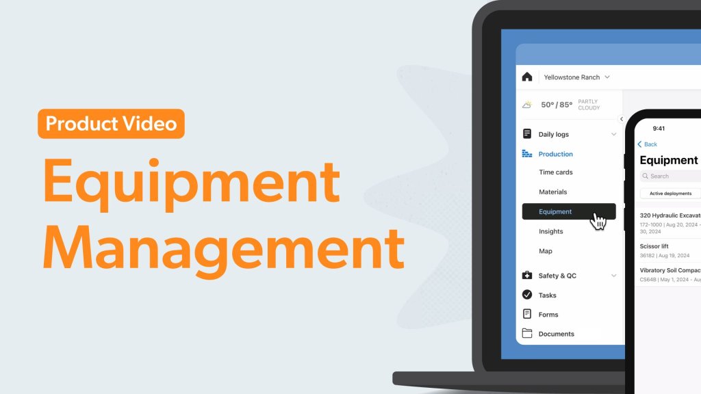 Product Video: Equipment Management.
