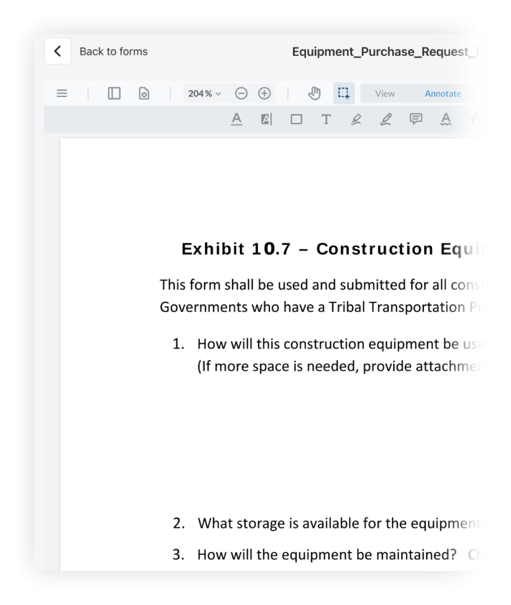 construction forms software.